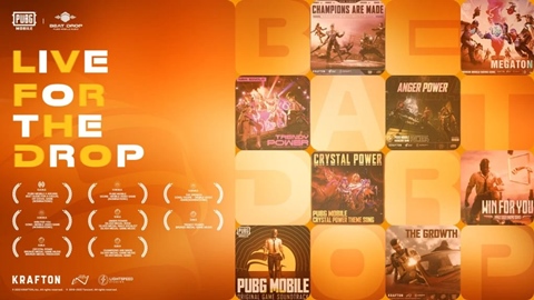 PUBG Mobile ra mắt dự án âm nhạc Beat Drop